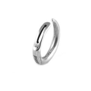 Anello Ago Argento Made in Italy Clamor Glamour Linea Glamour