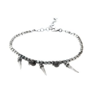 Bracciale Chiodo Charms Argento Made in Italy Clamor Glamour Linea Clamor