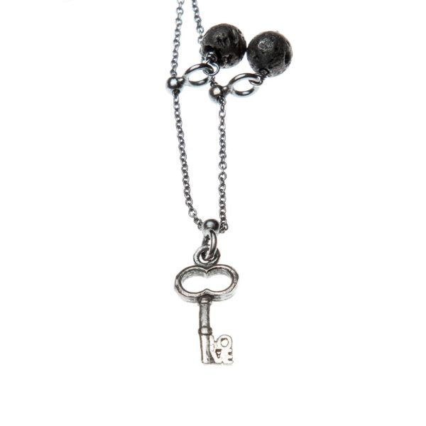 Collana Chiave Love Charms Argento Made in Italy Clamor Glamour Linea Venezia
